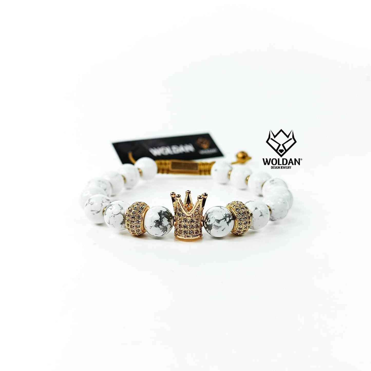 Pulsera Blanca Corona