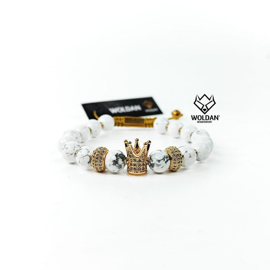 Pulsera Blanca Corona