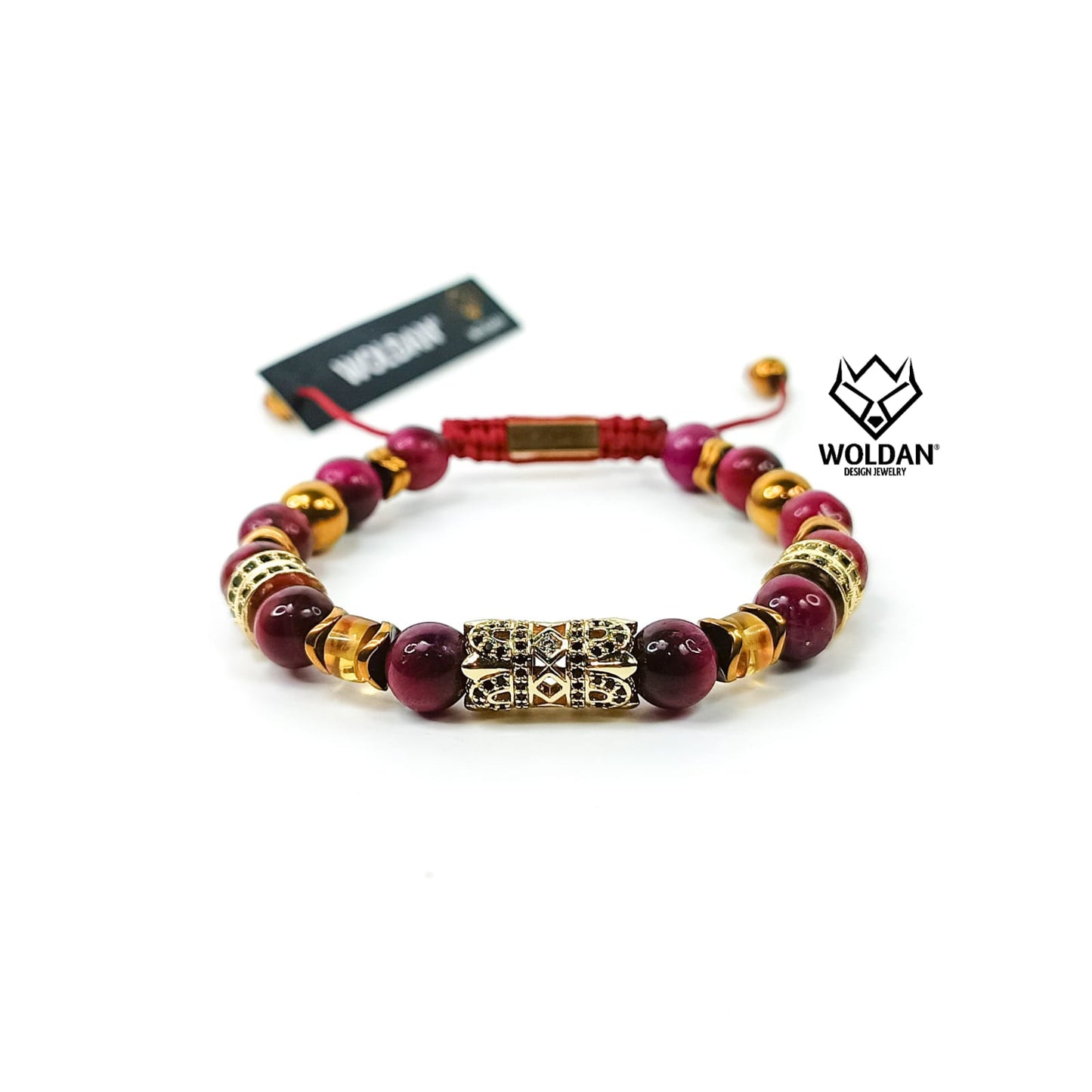 Pulsera Fiucsa-Ojo de tigre