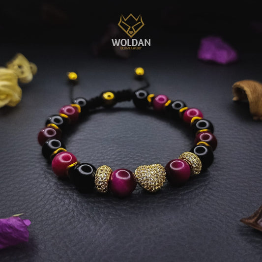 Pulsera Corazón de zirconias