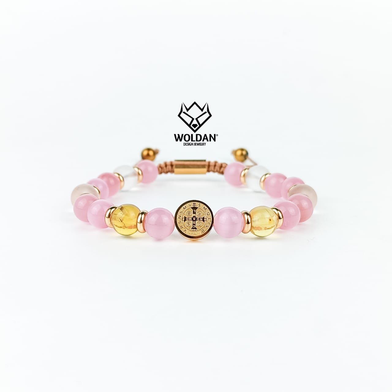 SAN BENITO PULSERA ROSA