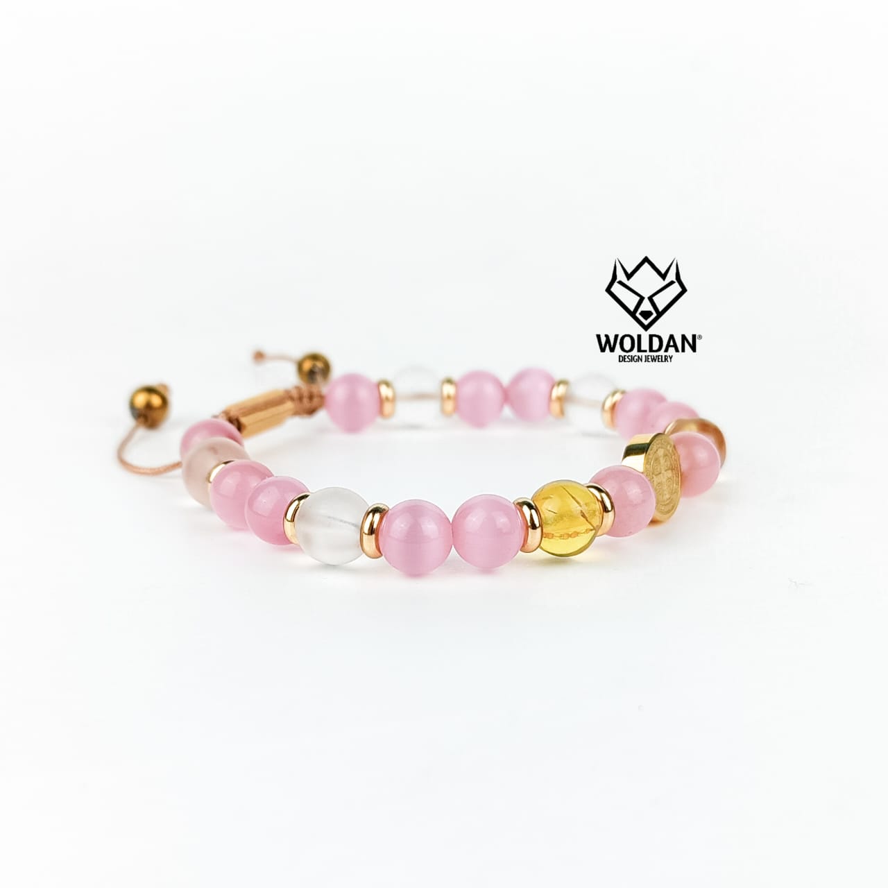 SAN BENITO PULSERA ROSA