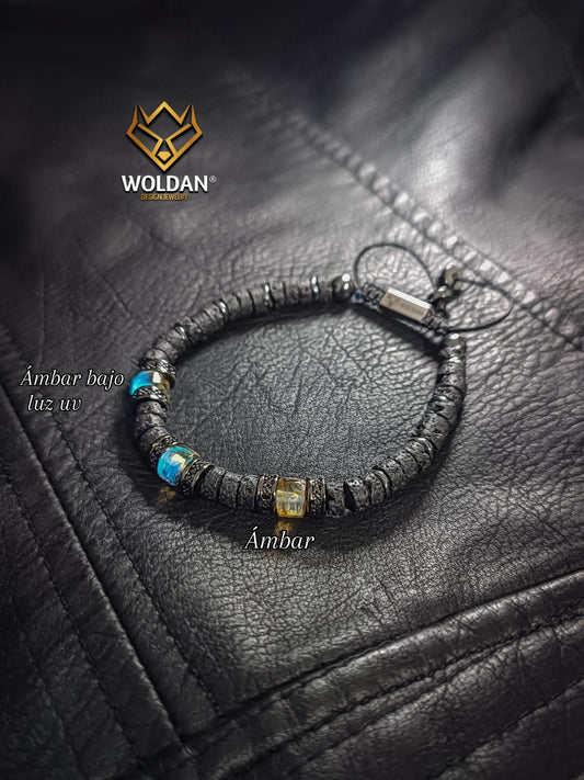 Pulsera Puka Volcánica