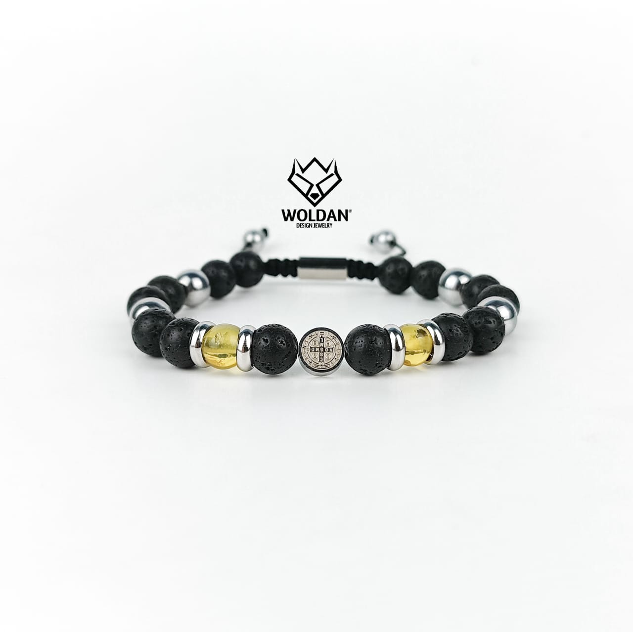 SAN BENITO PULSERA PLATEADA