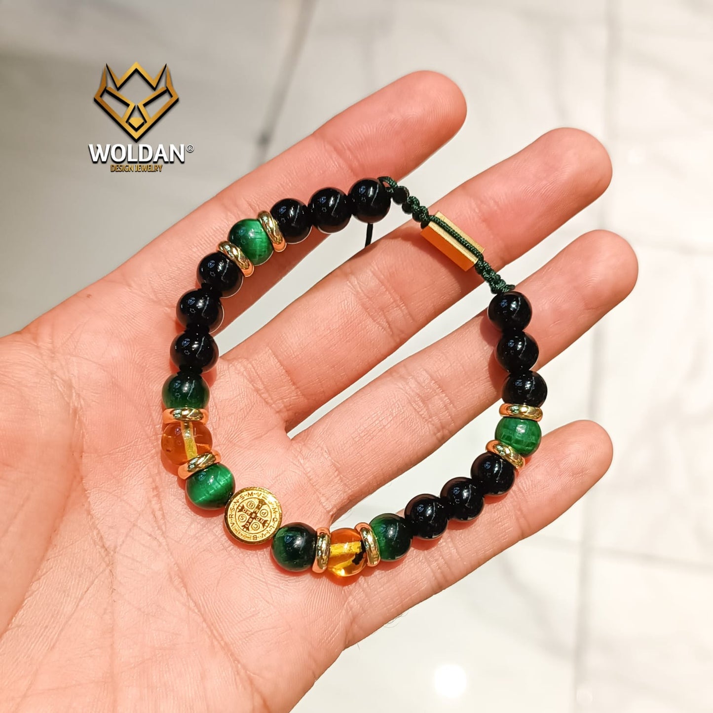 SAN BENITO OJO DE TIGRE VERDE-ÁMBAR