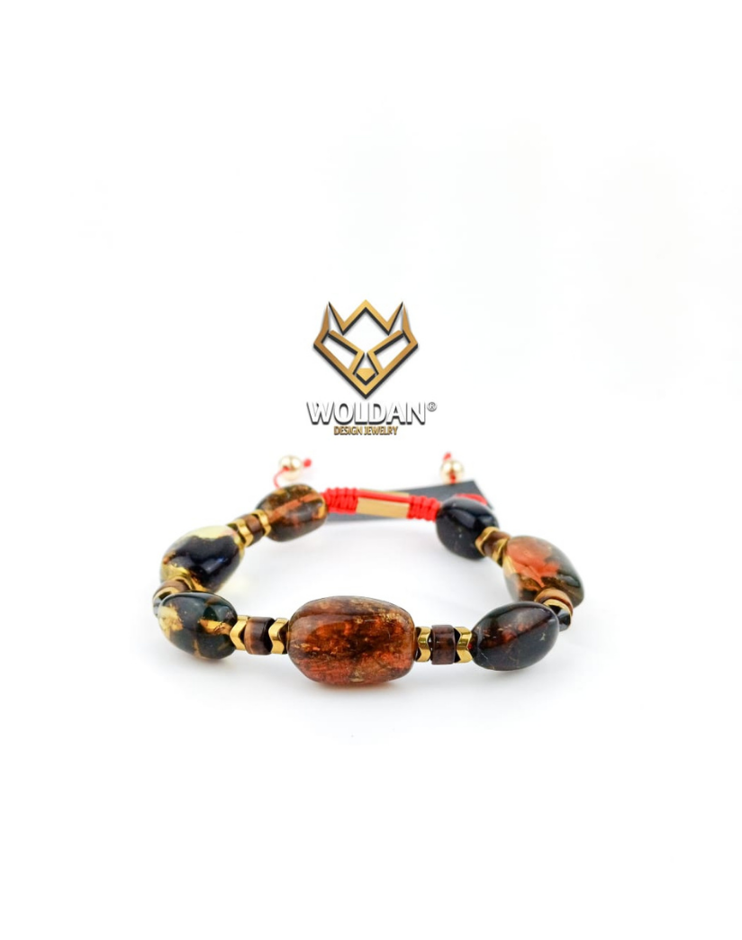 Pulsera Ámbar Amorfo