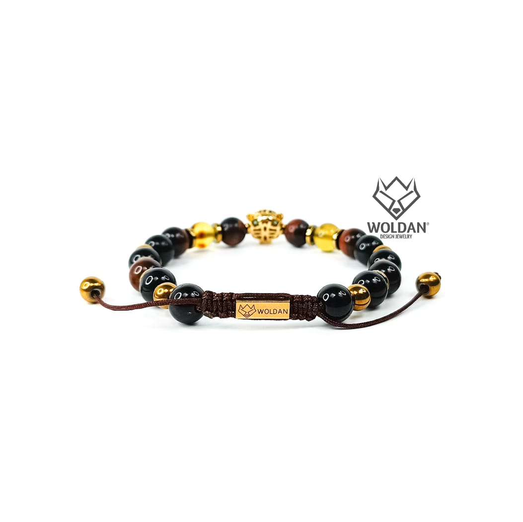 Pulsera Felino Deluxe Vino