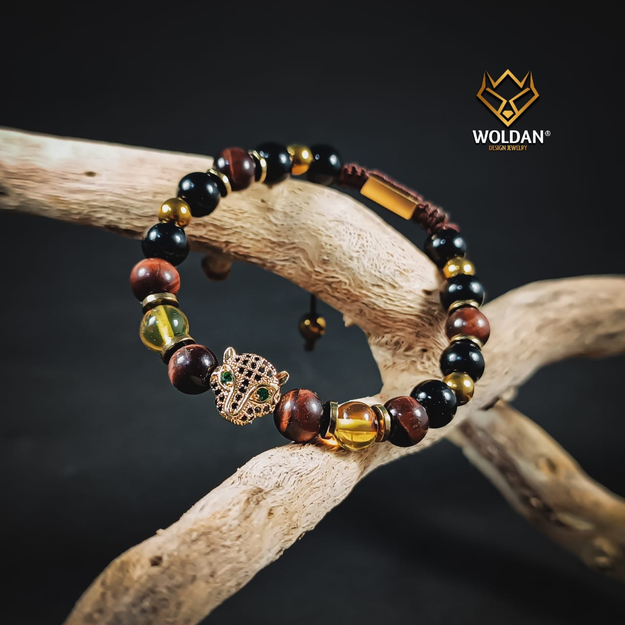 Pulsera Felino Deluxe Vino