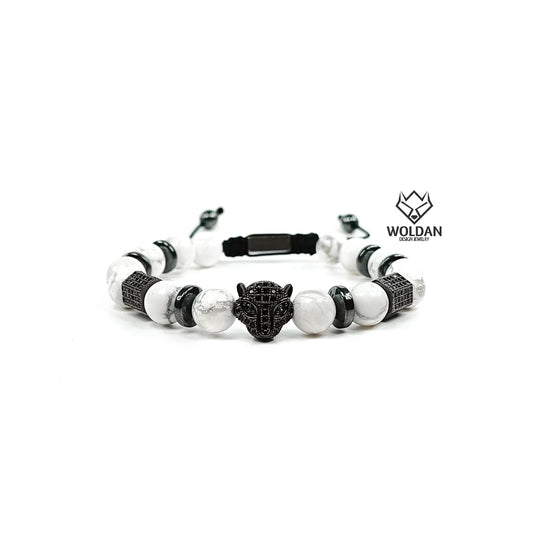 Pulsera Black and White Felino