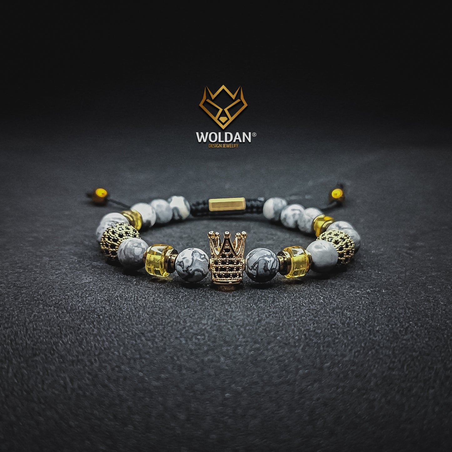 Pulsera Corona Jaspe