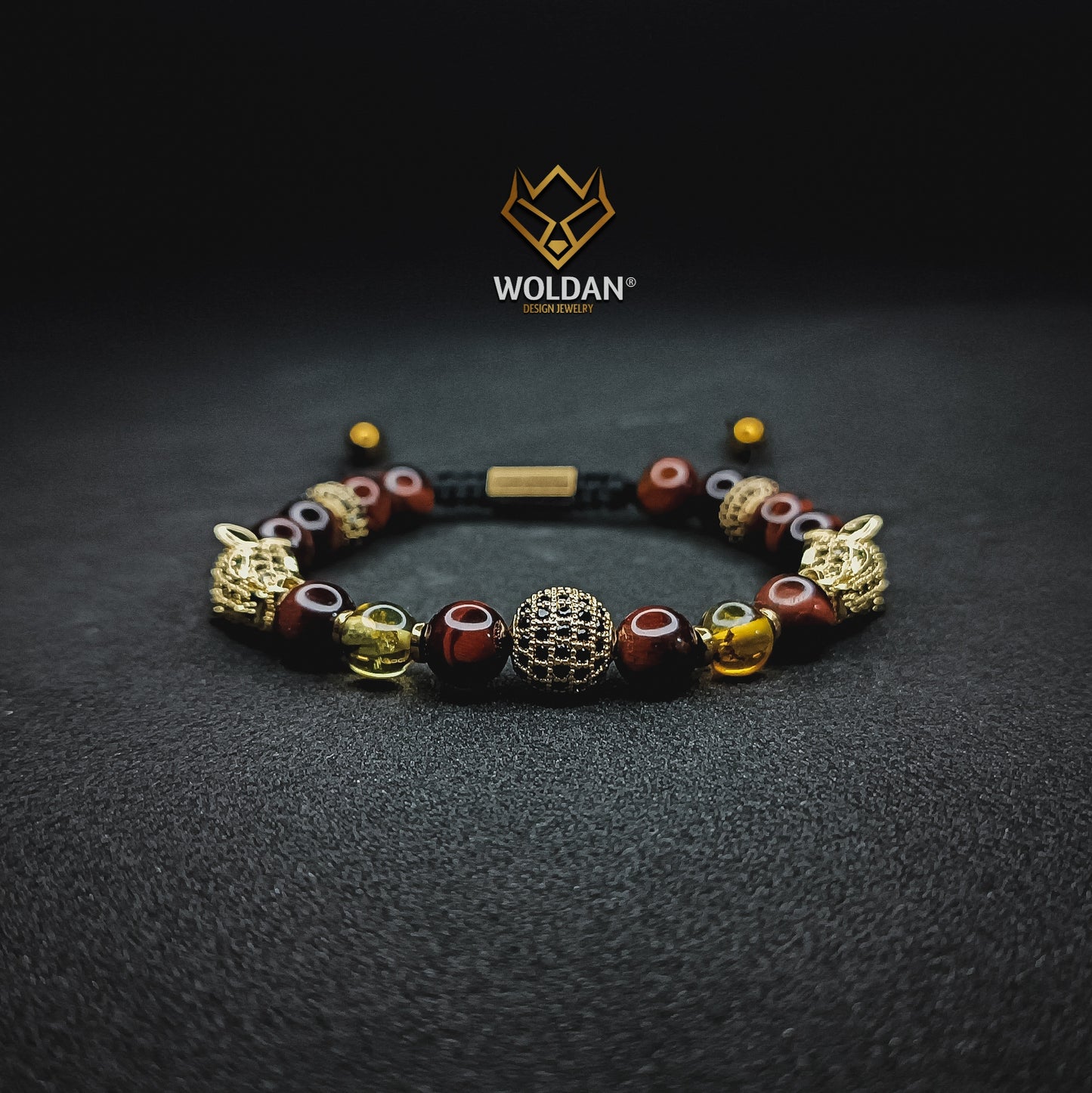 Pulsera doble Puma Vino