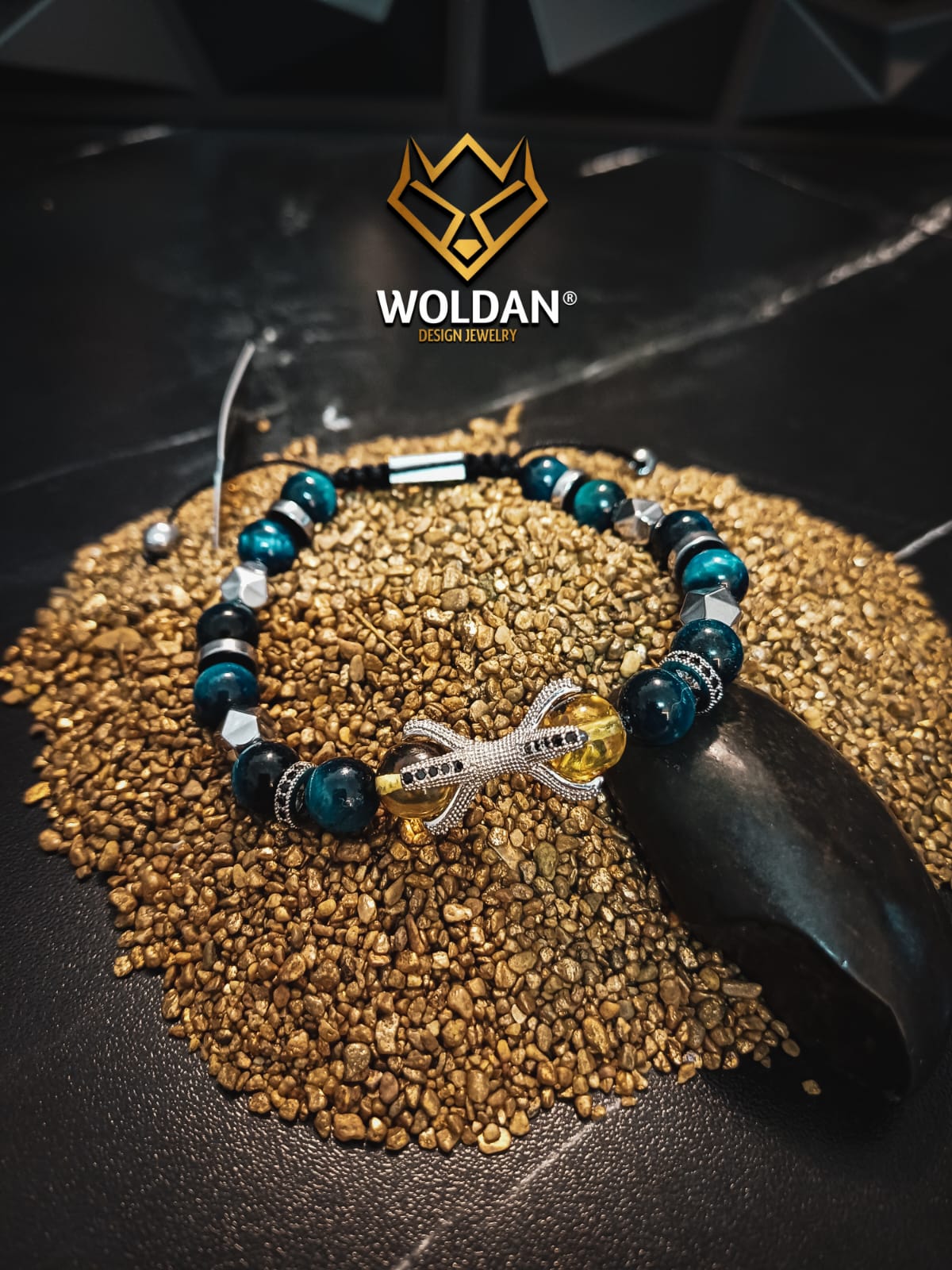 Pulsera Garra celeste