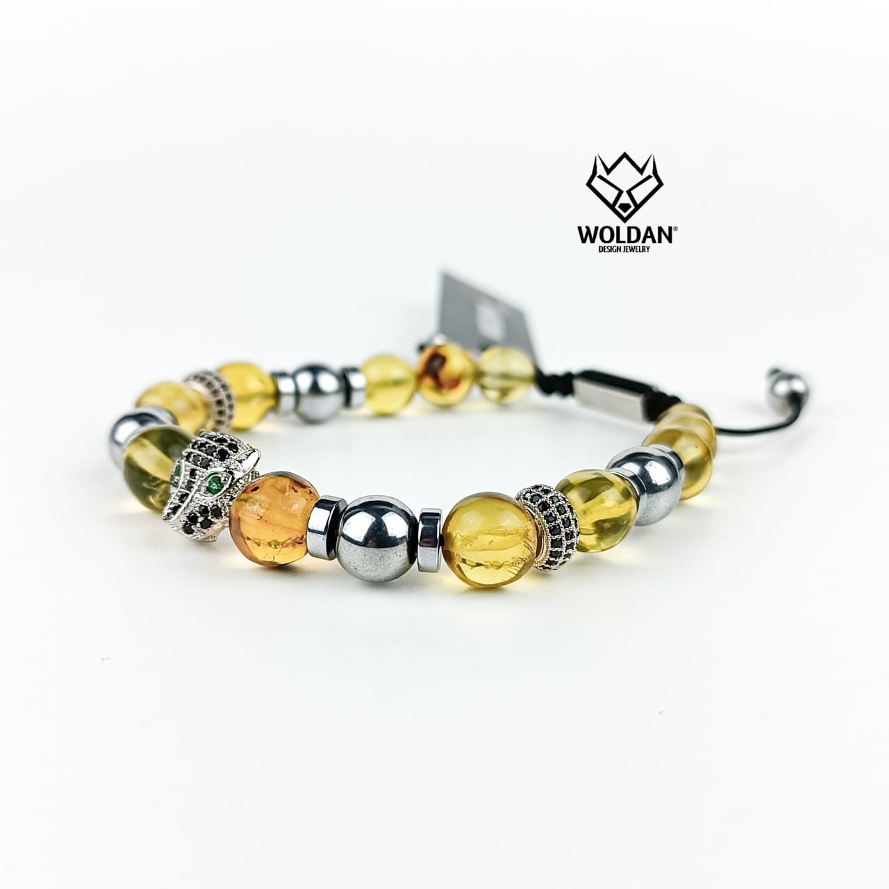 JAGUAR ÁMBAR PULSERA