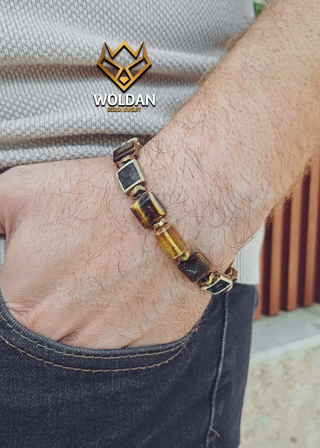 Pulsera REPTIL CAFÉ