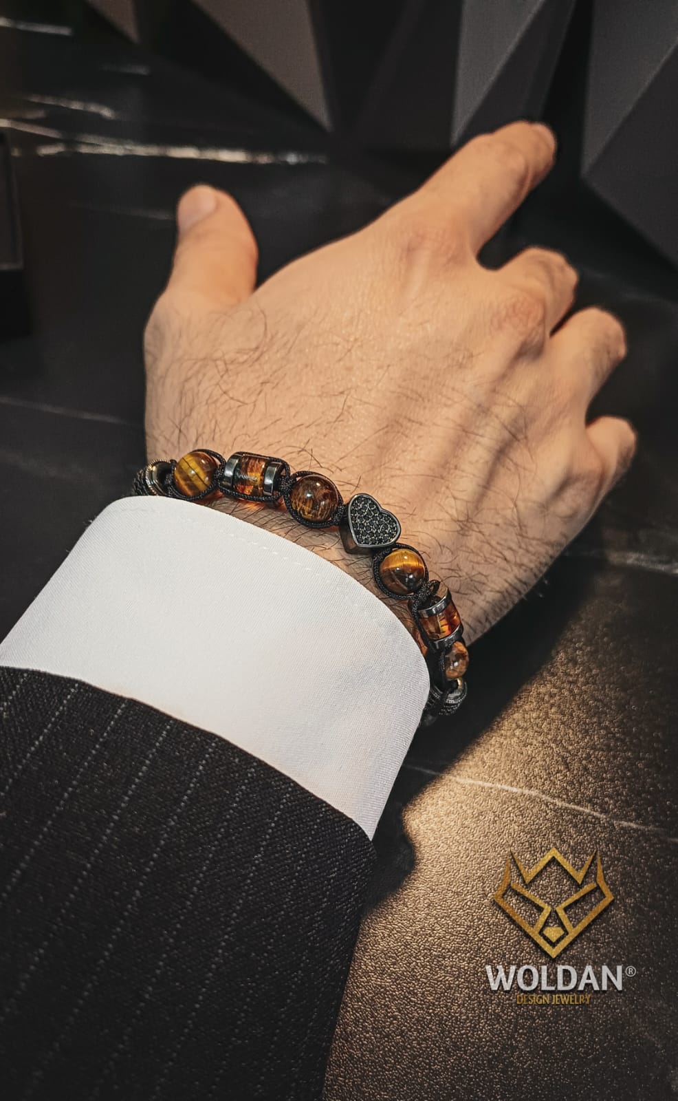 Pulsera Amor Café, black