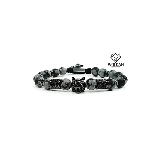 Pulsera LOBO gris