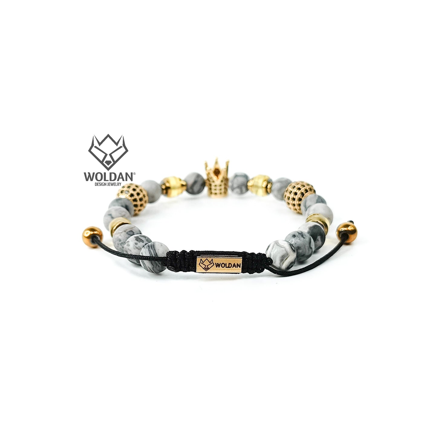 Pulsera Corona Jaspe