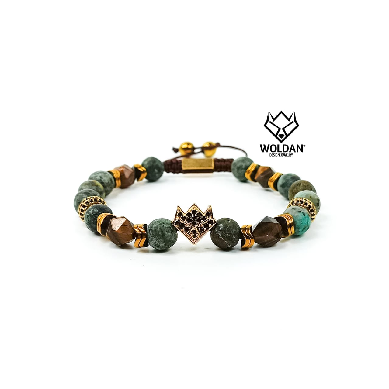 Pulsera WOLF Africana Insignia Woldan