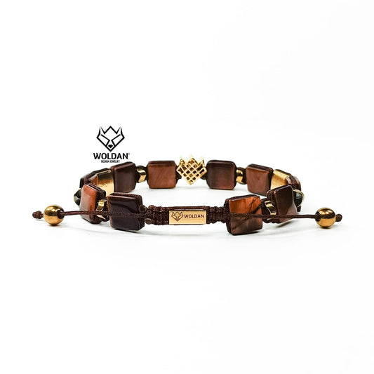WOLF PULSERA SHAMBALLA VINO