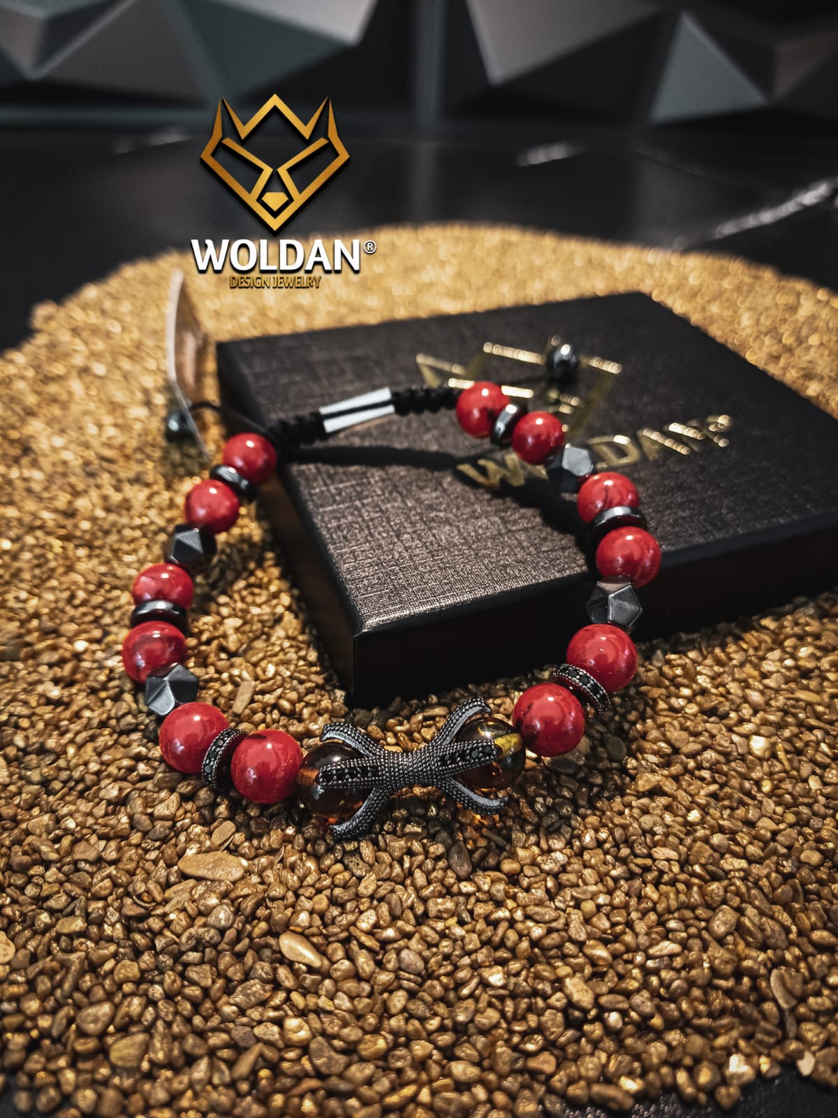 Pulsera Garra Roja con abulón