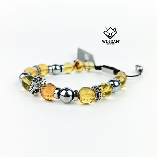 JAGUAR ÁMBAR PULSERA