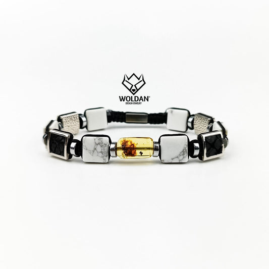 Pulsera REPTIL blanca